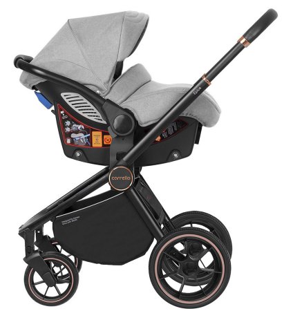 8511/1 Коляска 3в1 CARRELLO Epica   (Silver Grey)