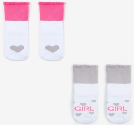 Крошка Я Носки махровые "Girl", 2 пары