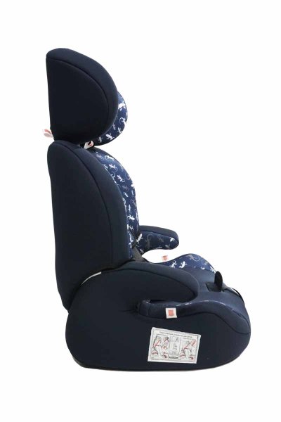 Bambini Moretti Детское автомобильное кресло LB-515 Print, 9-36 кг, цвет / темно - синий - геккон