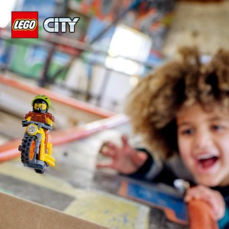 Lego City Конструктор "Разрушительный трюковый мотоцикл" 60297