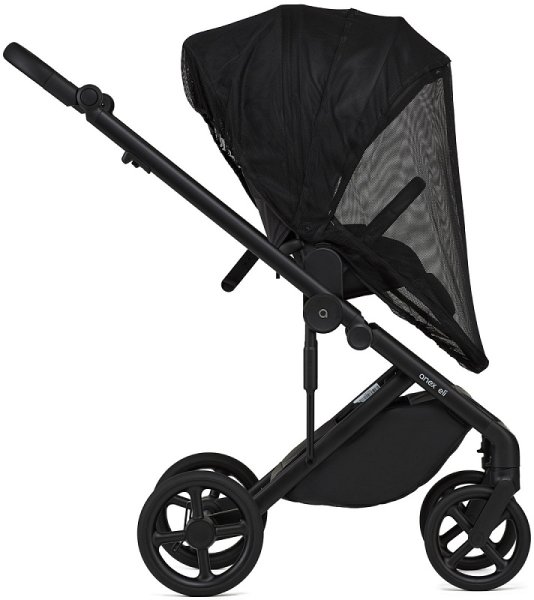 Anex Коляска 2 в 1 Eli / цвет Midnight (черный)
