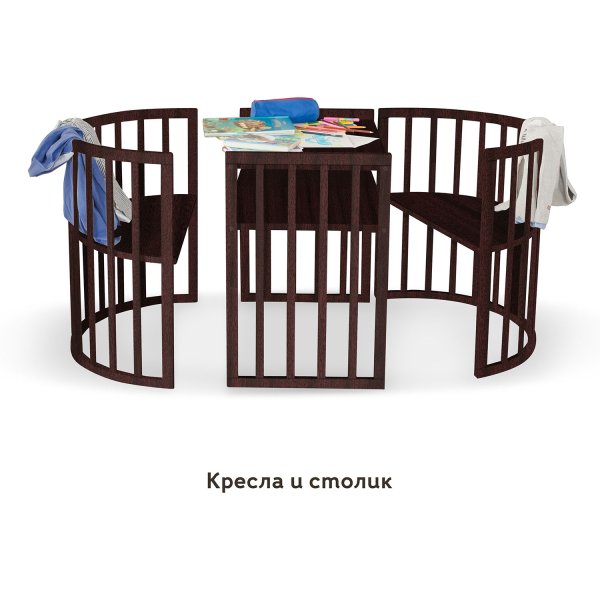 Noony Удлинитель для кроватки-трансформер Cozy / венге