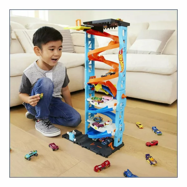 Трек Hot Wheels Трансформирующаяся гоночная башня