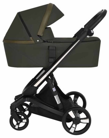 Ibebe Коляска 2 в 1 I-Stop / цвет Night Green (темно-зеленый)