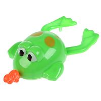 Умка Заводная игрушка для ванны «Лягушка с гусеничкой»					