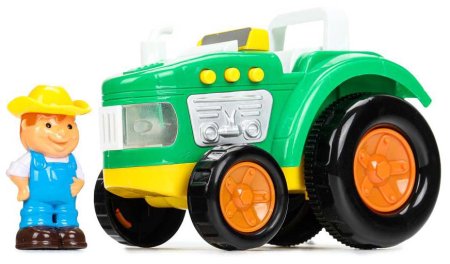 Умка Развивающая игрушка «Трактор-каталка»