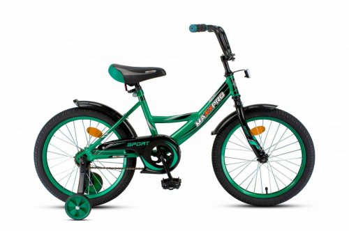 MaxxPro Велосипед Sport-18-1, цвет / зелено-черный