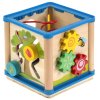 Буратино Игрушка-сортер из дерева «Волшебный куб»