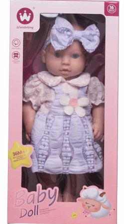 Junfa Пупс-кукла "Baby Doll", 40 см