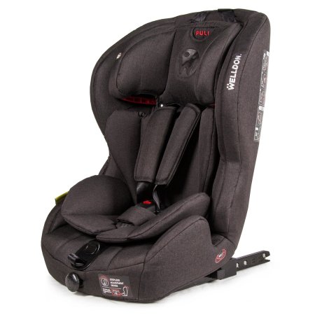 Welldon Автокресло с подстаканником Omni Penguin Fix Black