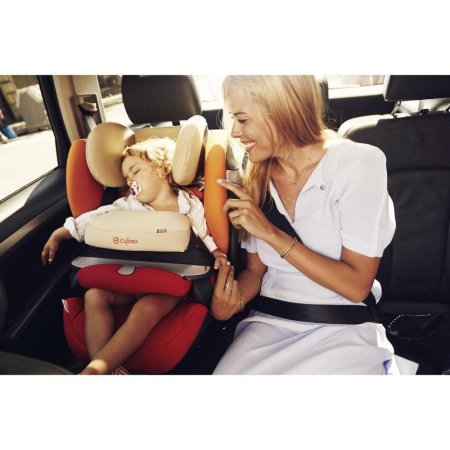 Cybex Детское автокресло с пластмассовым каркасом Pallas M-Fix / цвет  Rebel Red