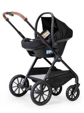 (Т) Коляска 3в1 Bambini Moretti Travel  (Black)