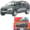 Машина металл LADA VESTA SW CROSS 10,5 см, инерц, темно-серый, кор. Технопарк 415030