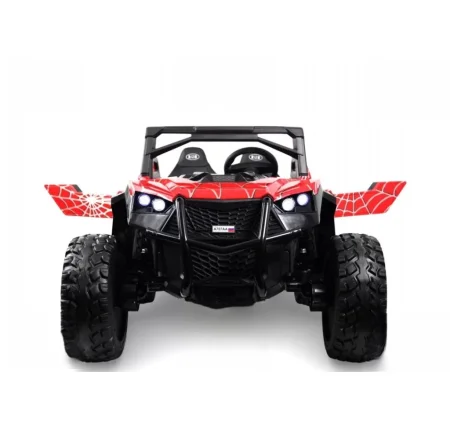 A707AA Электромобиль LUX NEW 4WD  (Красный Spider)