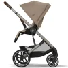 Коляска Cybex Balios S Lux TPE 3в1(+дожд) (Almond Beige)