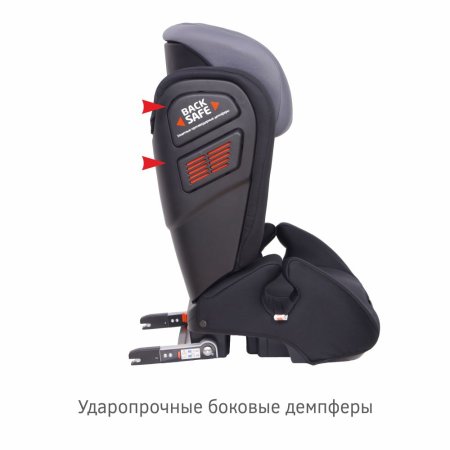 Siger Удерживающее устройство для детей "Дельта FIX" sky dark, гр. II/III, 15-36 кг