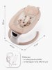 Качели электронные Amarobaby Teddy swing (Beige/бежевый)