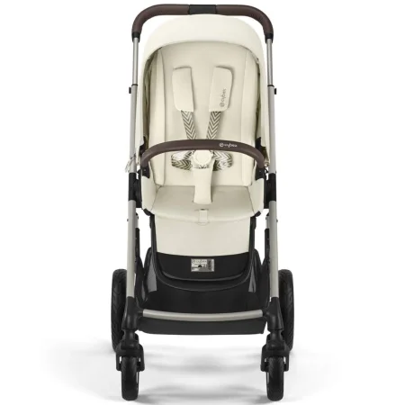 Коляска 2в1 Cybex Talos S Lux TPE + спальный блок + дожд 2022 (Seashell Beige)