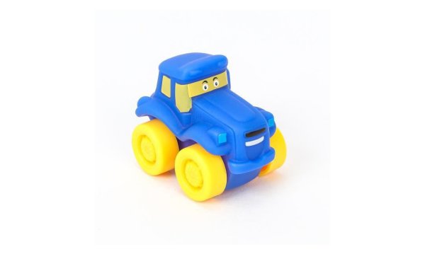 КАПИТОШКА Игрушка для ванны ТРАКТОР в пак, ,в кор.360шт