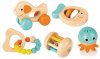 Hape Подарочный набор игрушек погремушек для новорожденных “Малышам”