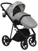 Roan Коляска 2 в 1 Sol Flowers / цвет Gray-black (серый-черный)