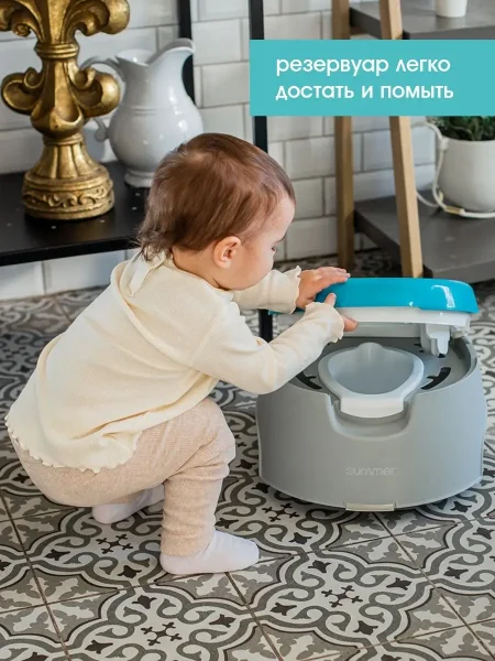 Summer Infant Детский горшок 3 в 1 Train With Me Potty
