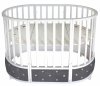 Sweet Baby Кровать Cappellini 7 в 1 / цвет белый-серый
