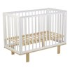 Polini kids Кроватка детская Simple 340 / белый- натуральный