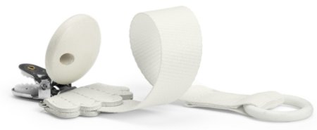 Elodie Клипса для пустышки Wood Vanilla White New
