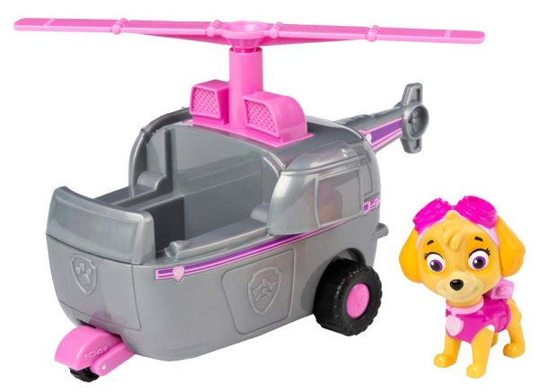 игрушка Paw Patrol Игровой набор Машинка с фигуркой Скай, 15 см