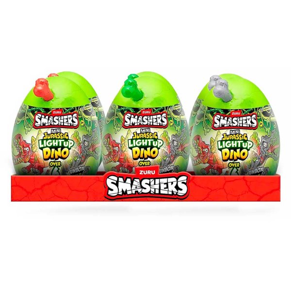 Смэшерс Игр. наб. Мини Дино Яйцо Jurassic Light Up с акс. SMASHERS(м)