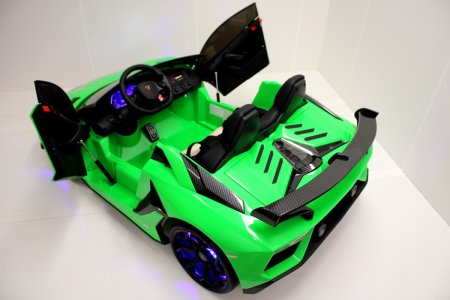 Rivertoys Электромобиль Lamborghini Aventador SVJ (A111MP) / цвет зеленый