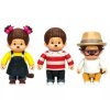 Monchhichi Фигурки Каури, Ханна, Вилли 3 в 1