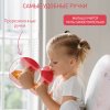 Roxy-Kids Поильник-непроливайка с трубочкой / цвет розовый