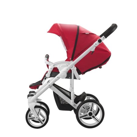 Bebetto детская коляска 2 в 1 Magnum 193 цвет зеленый,рама белая