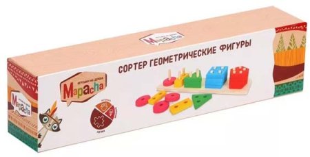 Mapacha Сортер "Геометрические фигуры"