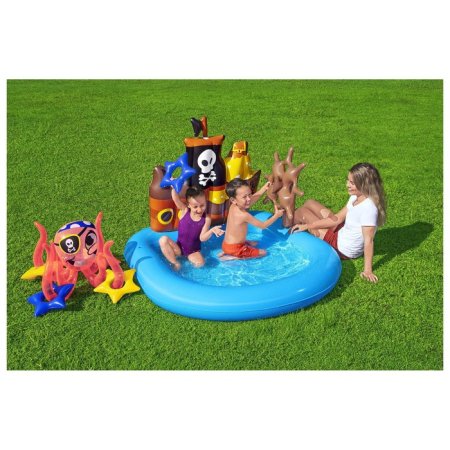 Bestway Игровой центр Кораблик 52211 / цвет голубой, коричневый