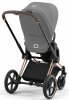 Cybex Набор чехлов прогулочного блока Seat Pack Priam IV / цвет Mirage Grey (серый)