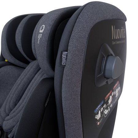 Nuovita Автокресло Maczione NiS2-1 I-Size / цвет Nero/Чёрный