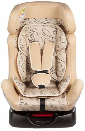 Zlatek Автокресло Flagman Lux (0-25 кг) / цвет винтаж (светло-бежевый)