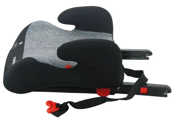 Nania Бустер Topo Easyfix / цвет Tech Silver (серый-черный)