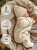 Amarobaby Комбинезон вязаный детский демисезонный Pure Love Tot, размер 56 / цвет молочный