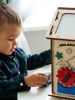 BusyPlay Бизидом Бизитошка "Космическое путешествие" со светом, волшебным маркером и звёздами