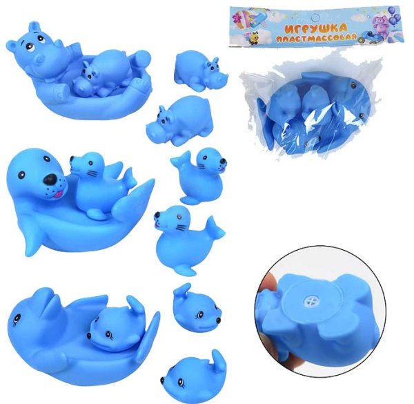 Набор игрушек для купания "Животные"