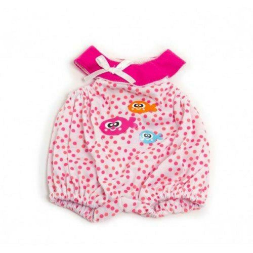 Miniland одежда для куклы 32 см cold weather pink dot pjs 31634
