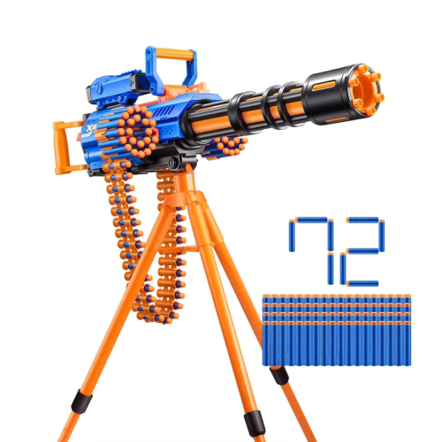 X-Shot Набор игровой Insanity Motorized Age Fire Gatlin Gun / цвет синий, оранжевый