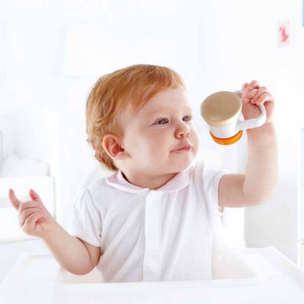 Hape Погремушка 2 в 1 "Роллер"