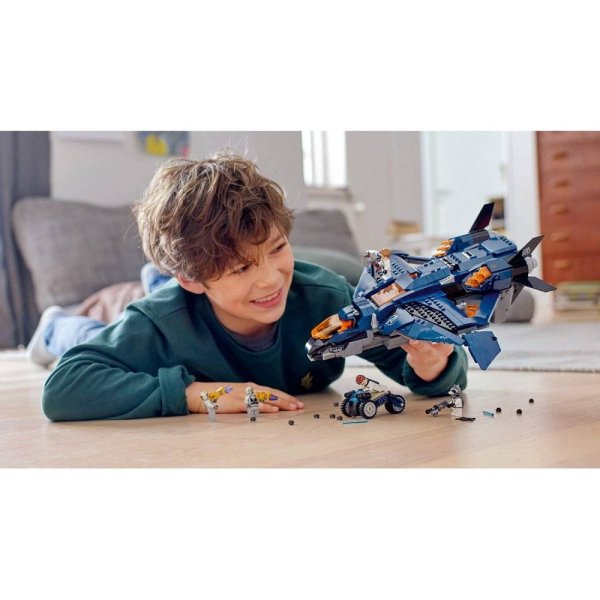 Lego  Marvel Супер Герои Модернизированный квинджет Мстителей