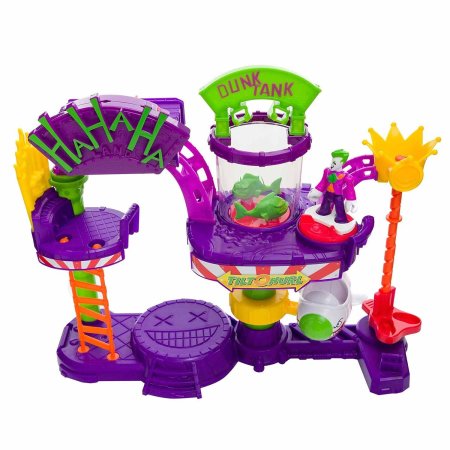 игрушка Imaginext Игровой набор "Веселый дом Джокера" с трамплином