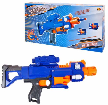 ABtoys Игрушечный бластер "Мегабластер"